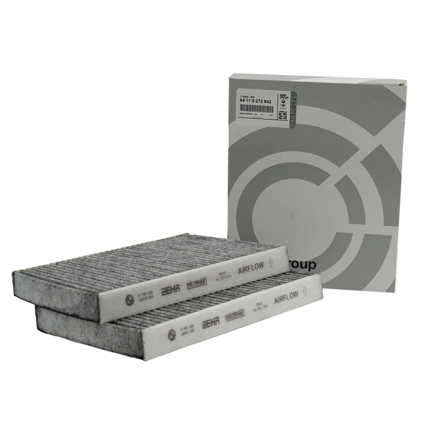 BMW Genuine Cabin Filter - Part 64119272642