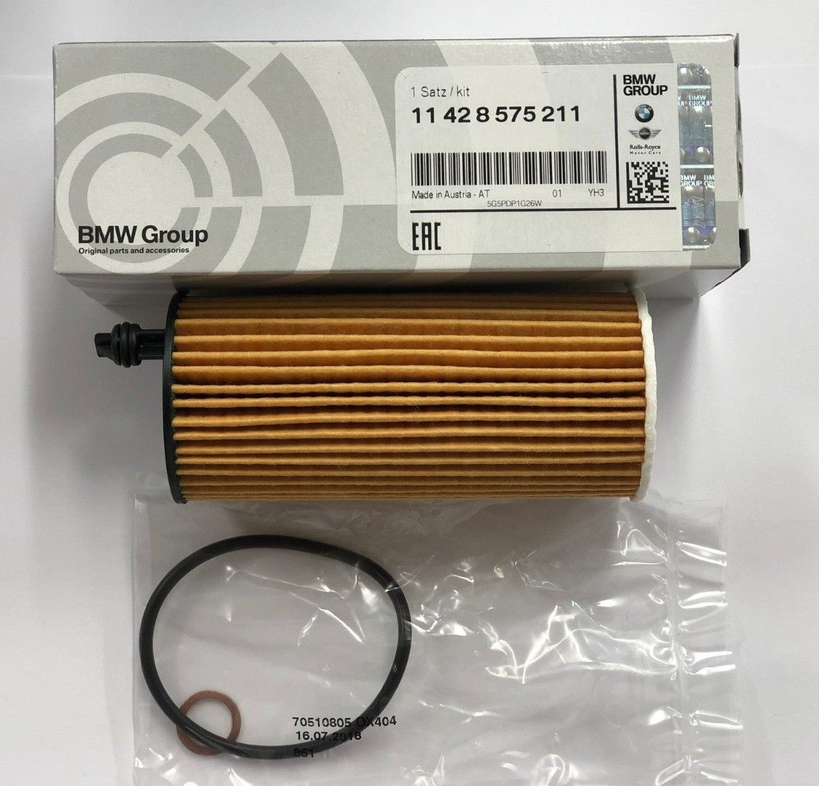Oil Cooler Gasket for BMW 5 Series (G30) 2017 - 2025 - B11428575211